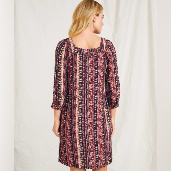 Garnet Hill Womens Jardin Crepe Dress size Small - Picture 5 of 11